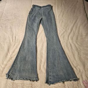 POS Women's Blue Bell Bottom Jeans. Size Small. Excellent Condition!